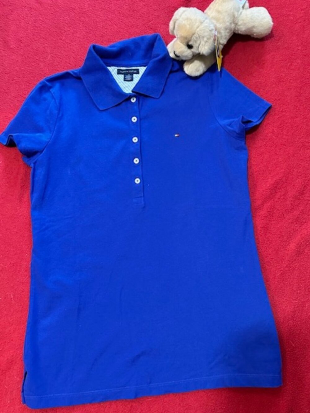 Tommy Hilfiger Blue Polo - Sz M